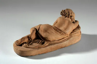 Maquette voor Margaret Gott als een Baby in het Bos