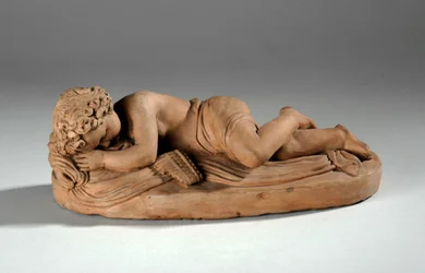 Maquette voor Margaret Gott als een Baby in het Bos