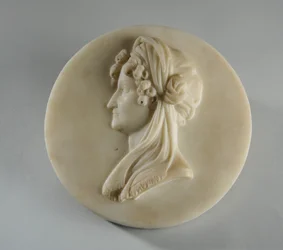 Medailonportret van mevrouw Elizabeth Gott