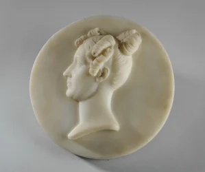 Medailleportret van mevrouw Margaret Gott