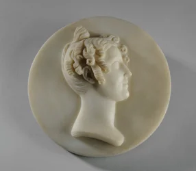 Medailleportret van Harriet Gott