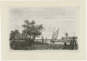 Boten op een meer