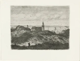 Gezicht op Scheveningen