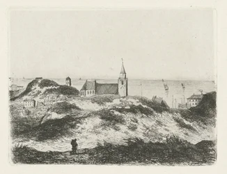Gezicht op Scheveningen