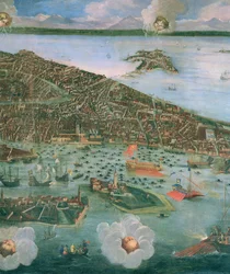 Venetië in vogelvlucht (detail van 170292 en 61004)