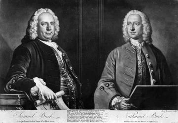 De Buck Brothers, gegraveerd door Richard Houston, 1774