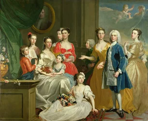 De Familie van Eldred Lancelot-Lee, 1736