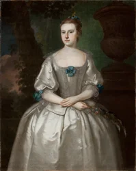 Portret van Hannah Babcock Bours, 1759