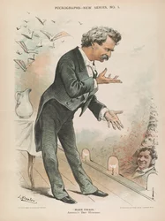 Mark Twain, Amerika
