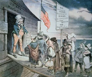 Cartoon “Welcome All”