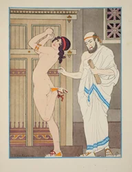 Jeugdige dartelheden, illustratie uit „De werken van Hippocrates”, 1934