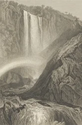 Waterval van Terni, c.1820