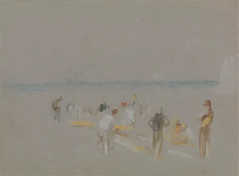 Cricket op de Goodwin Sands