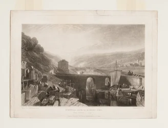 Kirkstall Lock op de rivier Aire