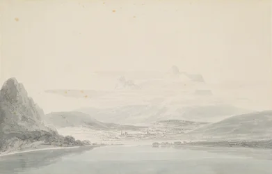 Landschap, naar John Robert Cozens (1752-99)