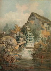 Marford Mill, Denbighshire, c1795