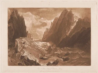 Mer de Glace, dal van Chamonix, Savoye