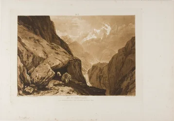 Mount Saint Gothard, plaat 9 uit Liber Studiorum