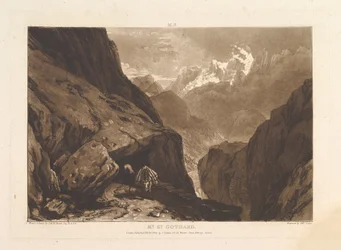 Mt. St. Gothard Liber Studiorum, deel II, plaat 9, 20 februari 1808