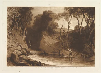 Bij Blair Athol, Schotland Liber Studiorum, deel VI, plaat 30, 1 juni 1811