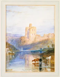 Norham Castle: Een illustratie bij Marmion door Sir Walter Scott, 1818