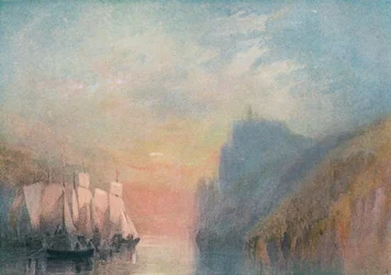 Aan de Rijn, ca. 1825
