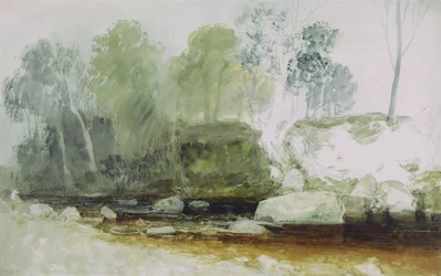 Op de Washburn: Een studie, ca. 1815