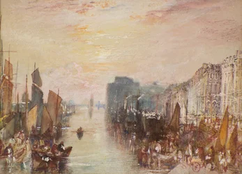 Rivierscène, Le Havre, ca. 1832
