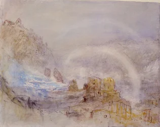 De watervallen van de Rijn bij Schaffhausen