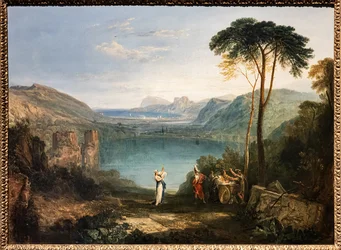 Het Meer van Avernus, Aeneas, de Cumaeense Sibylle