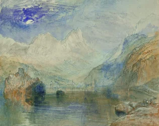 De Lauerzersee met Schwyz en de Mythen