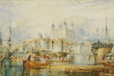 De Tower of London, c.1825