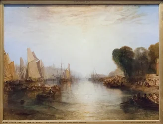 De regatta, met het koninklijke jachteskader
