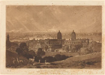 Londen vanaf Greenwich