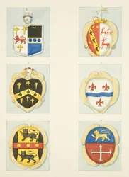 Wapenschilden in St. James