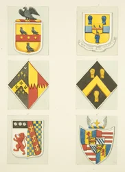 Wapenschilden in St James