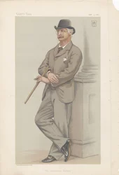 Coutts Lindsay, The Grosvenor Gallery uit Vanity Fair 3 februari 1883
