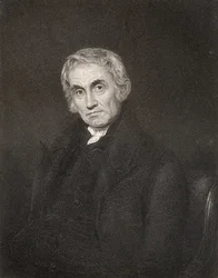 Samuel Drew, gegraveerd door R. Hicks, uit 