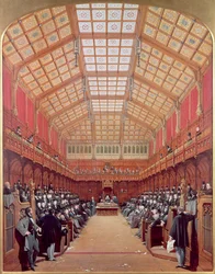 Interieur van het Lagerhuis