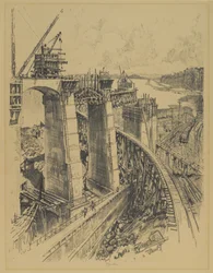 Toegangen tot Gatun Lock, 1912