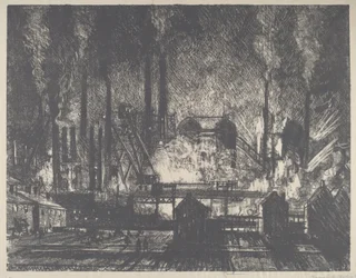 Wisseling van diensten, Charleroi, 1911