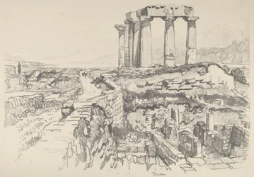 Korinthe, richting de Golf