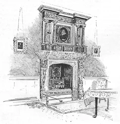 Oude Charterhouse: Schouw in de Meestersloge, 1886