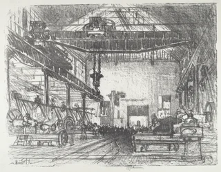 Grote schelpen schaven, 1916