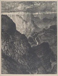 Storm in de Grand Canyon
