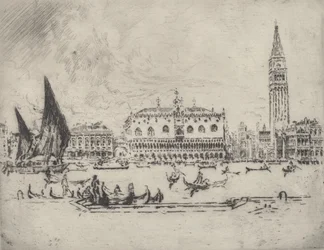 Het Paleis van de Doge, 1883
