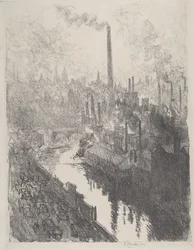 De Grote Schoorsteen, het Motorpark