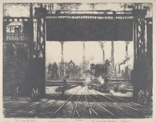 De ijzeren poort, Charleroi, 1911