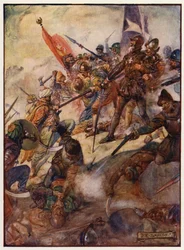 Jean Parisot de la Valette bij het Grote Beleg van Malta