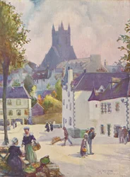 Lente in Bretagne Quimperlé, 1911, 1913
